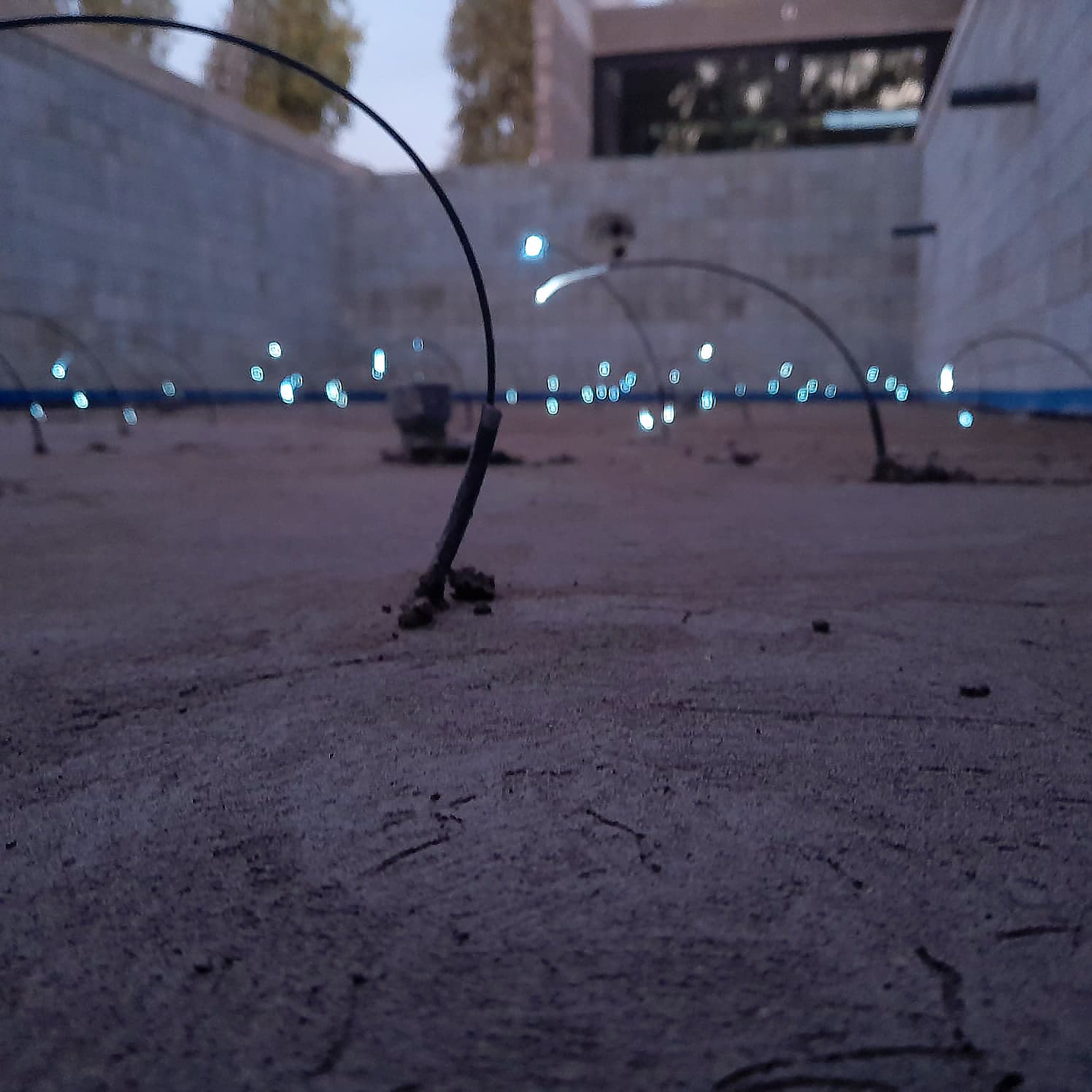 Fibra óptica aplicada en piscina residencial